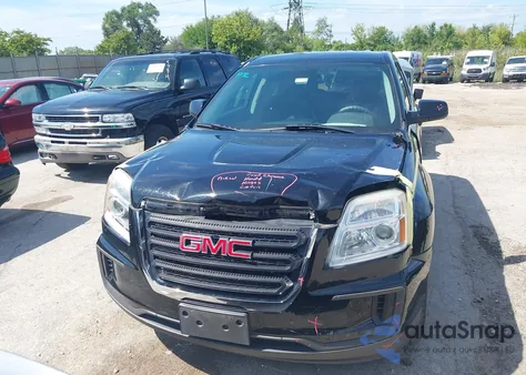 2017 GMC Terrain Sle-1 from USA, damaged, VIN 2GKALMEK5H6148004